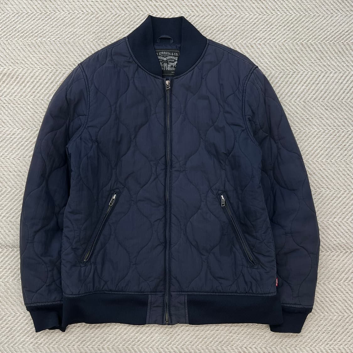 리바이스 퀼팅 블루종 r2840 상품이미지1