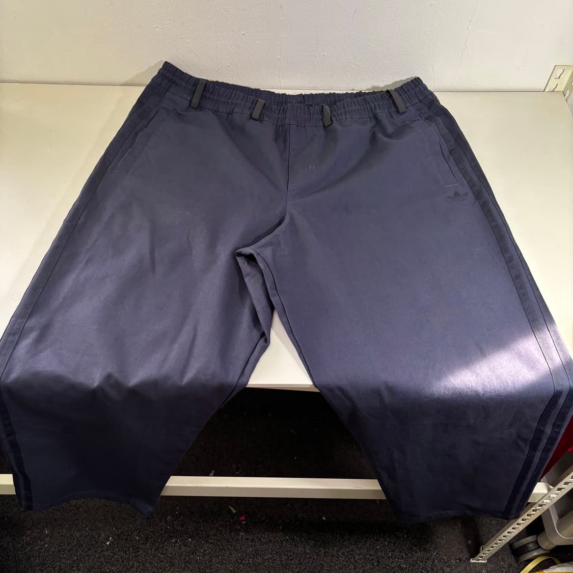 3XL 아디다스오리지날 네이비 레귤러핏 삼선 팬츠 상품이미지2