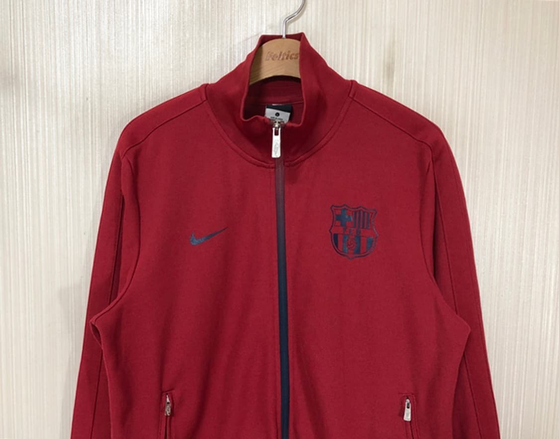 나이키 11-12 FC바르셀로나 N98 어센틱 트랙탑/트랙슈트 L 상품이미지2