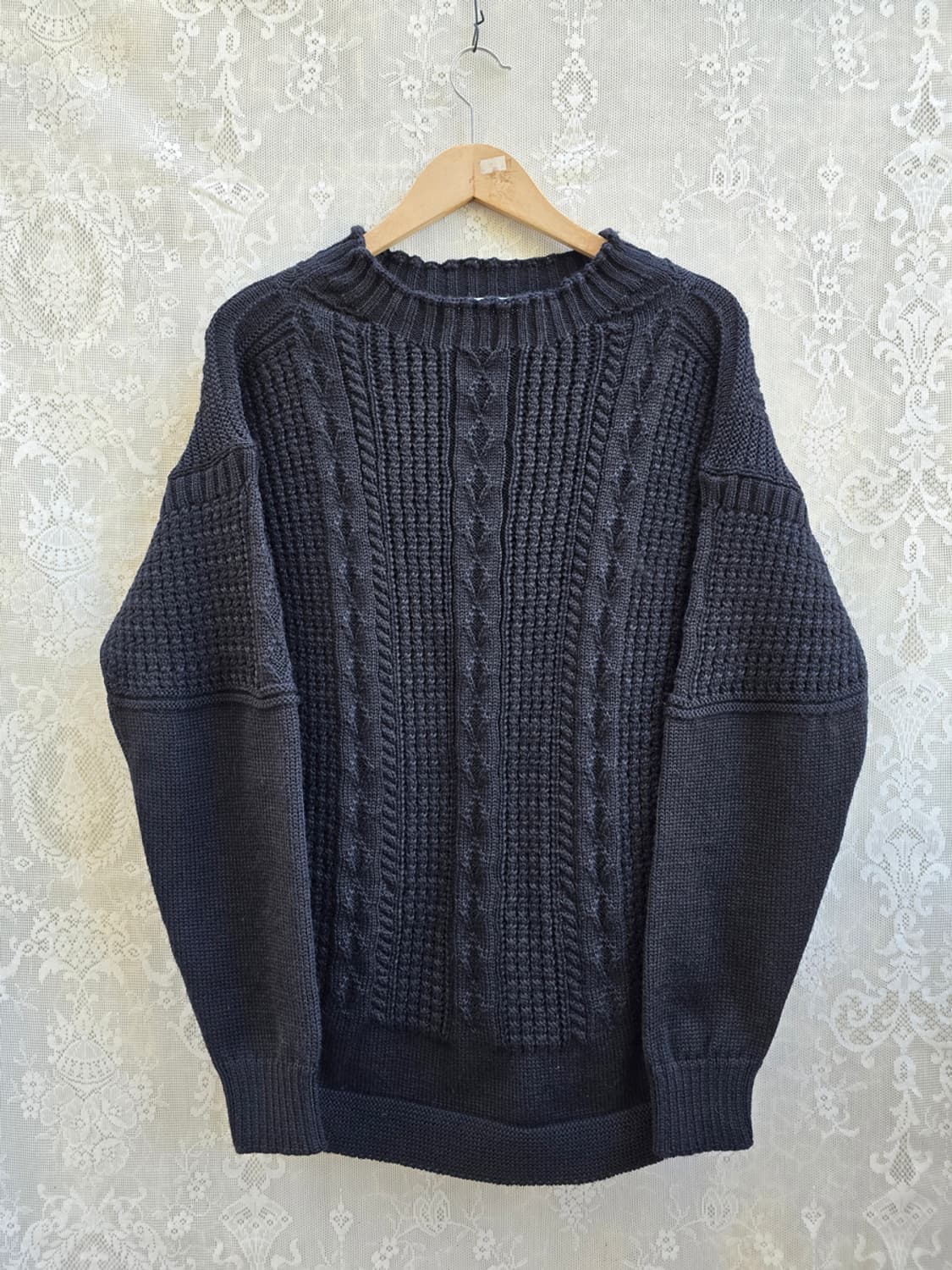 영국산 올드더비 빈티지 피셔맨 니트 상품이미지1