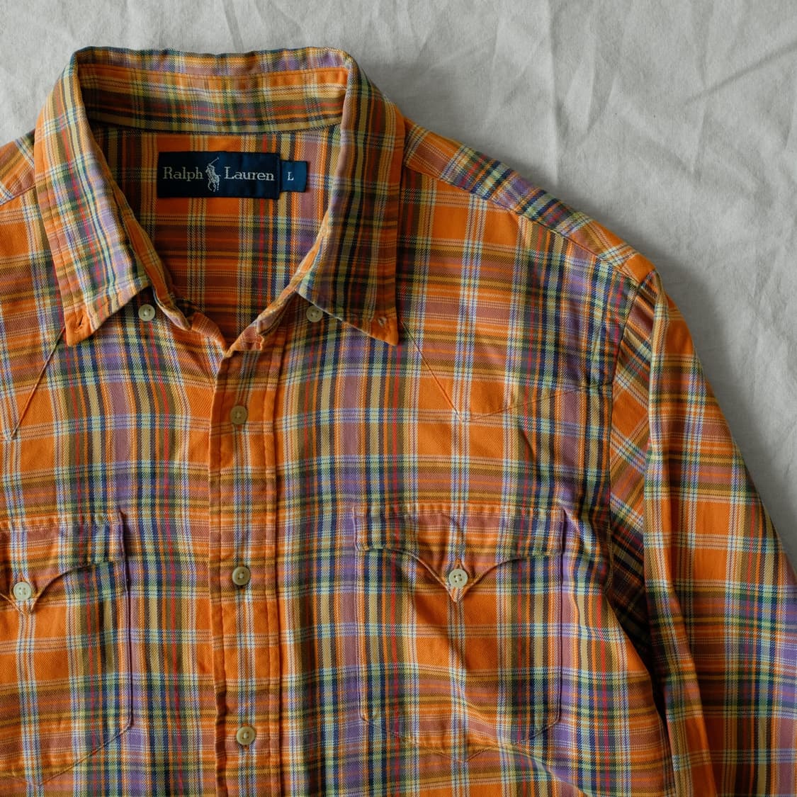 Polo Ralph Lauren Cherk Western Shirt 상품이미지4