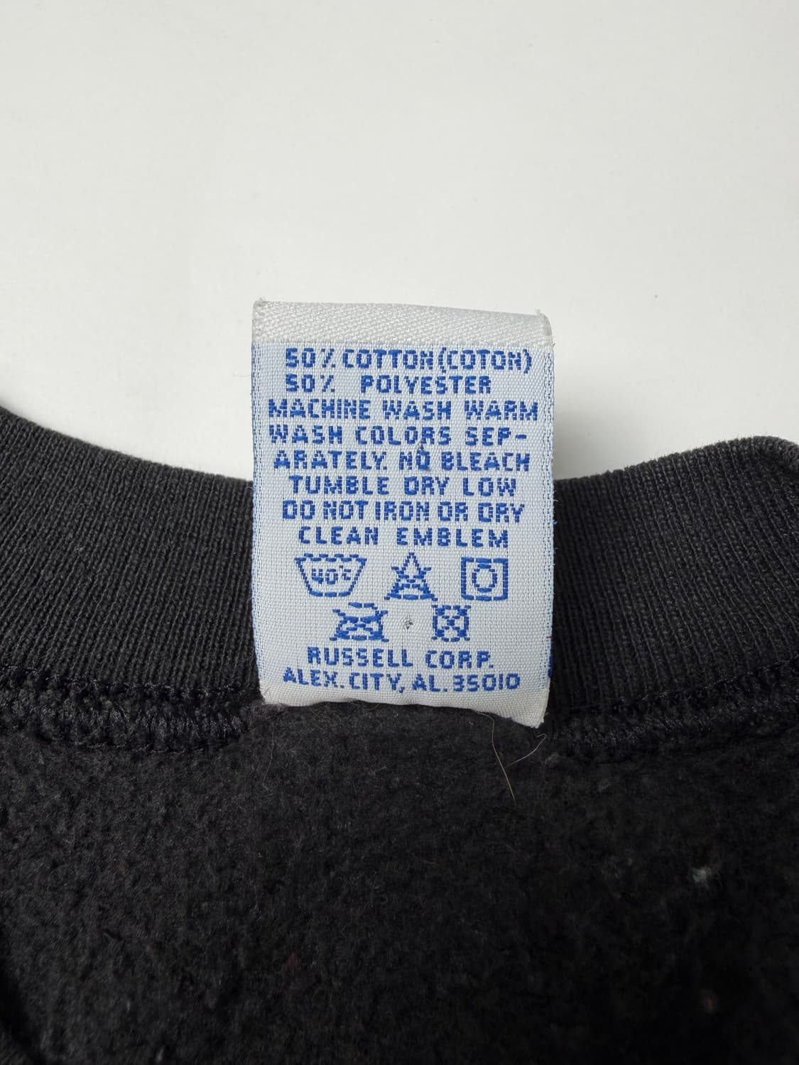 90s Russell Sweatshirt (black) 상품이미지4