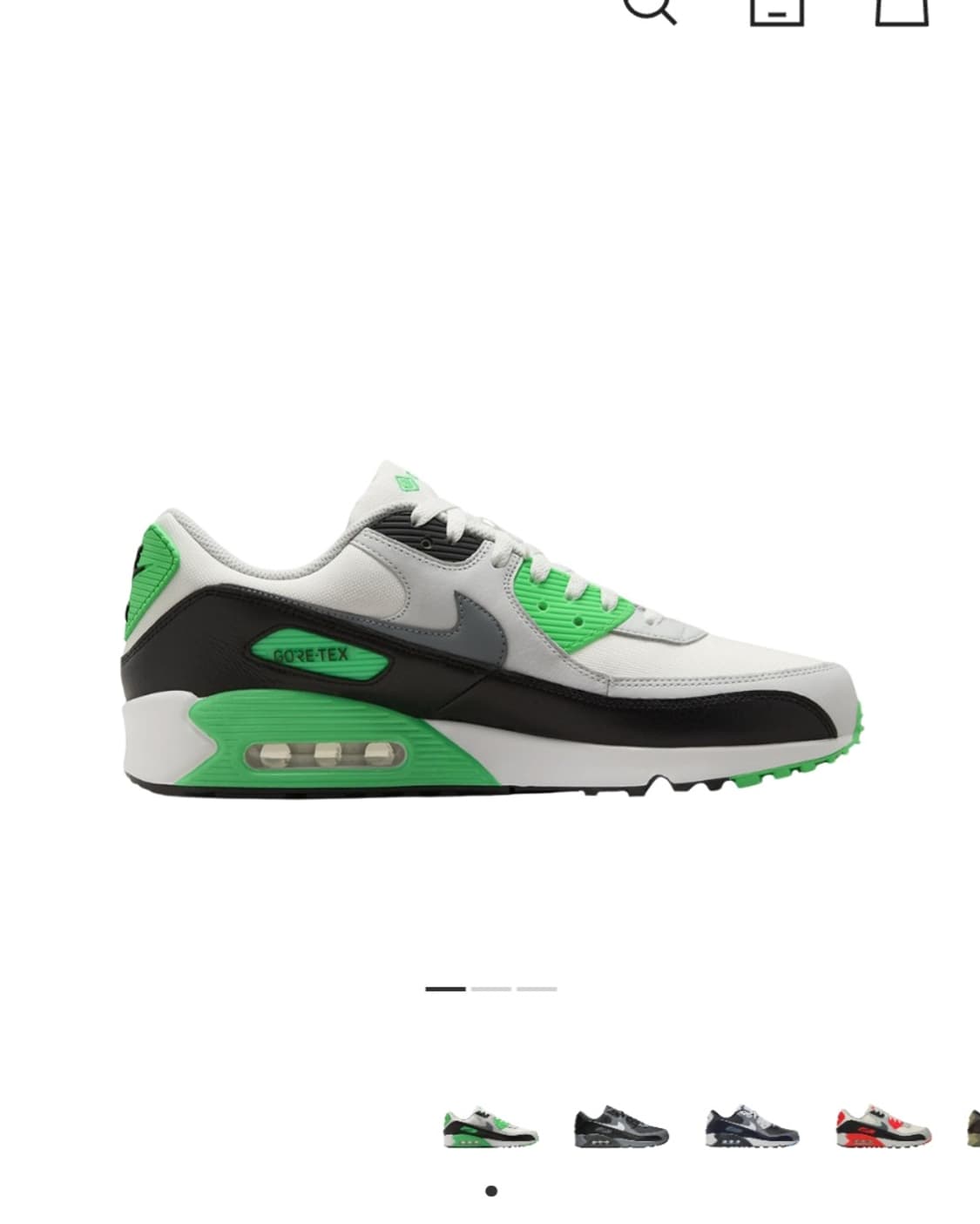 나이키 에어맥스 90 고어텍스 서밋 화이트 포톤 더스트 사이즈275

사 상품이미지1