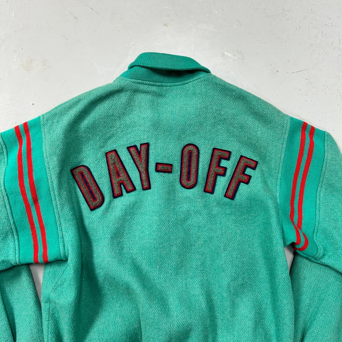 90s 미즈노 DAY-OFF 울 바시티 상품이미지2