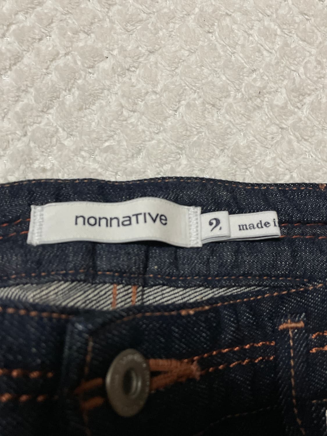 [2] NONNATIVE 논네이티브 드웰러 5포켓 셀비지 데님 상품이미지3