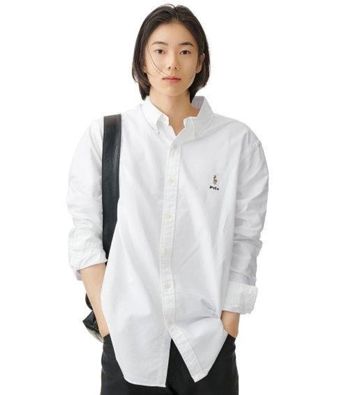 신형 QR 폴로 랄프로렌 X 무신사 옥스포드 셔츠 상품이미지8