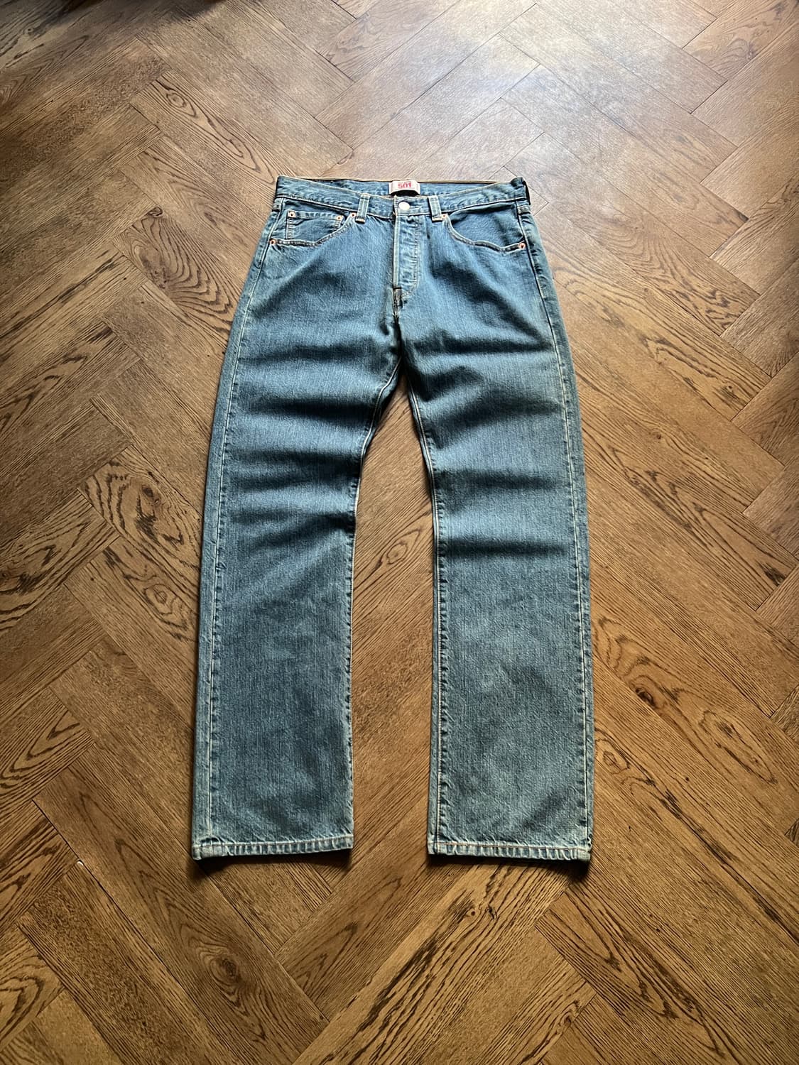 [32]00's 리바이스 501 스트레이트 데님 팬츠 상품이미지2