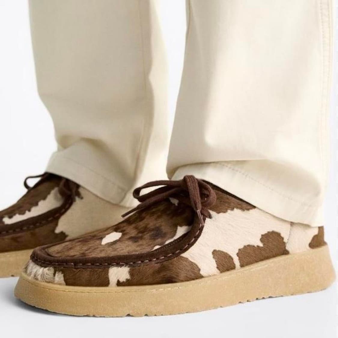 (43) 자라 클락스 왈라비 레더 모카신 더비 슈즈 상품이미지2