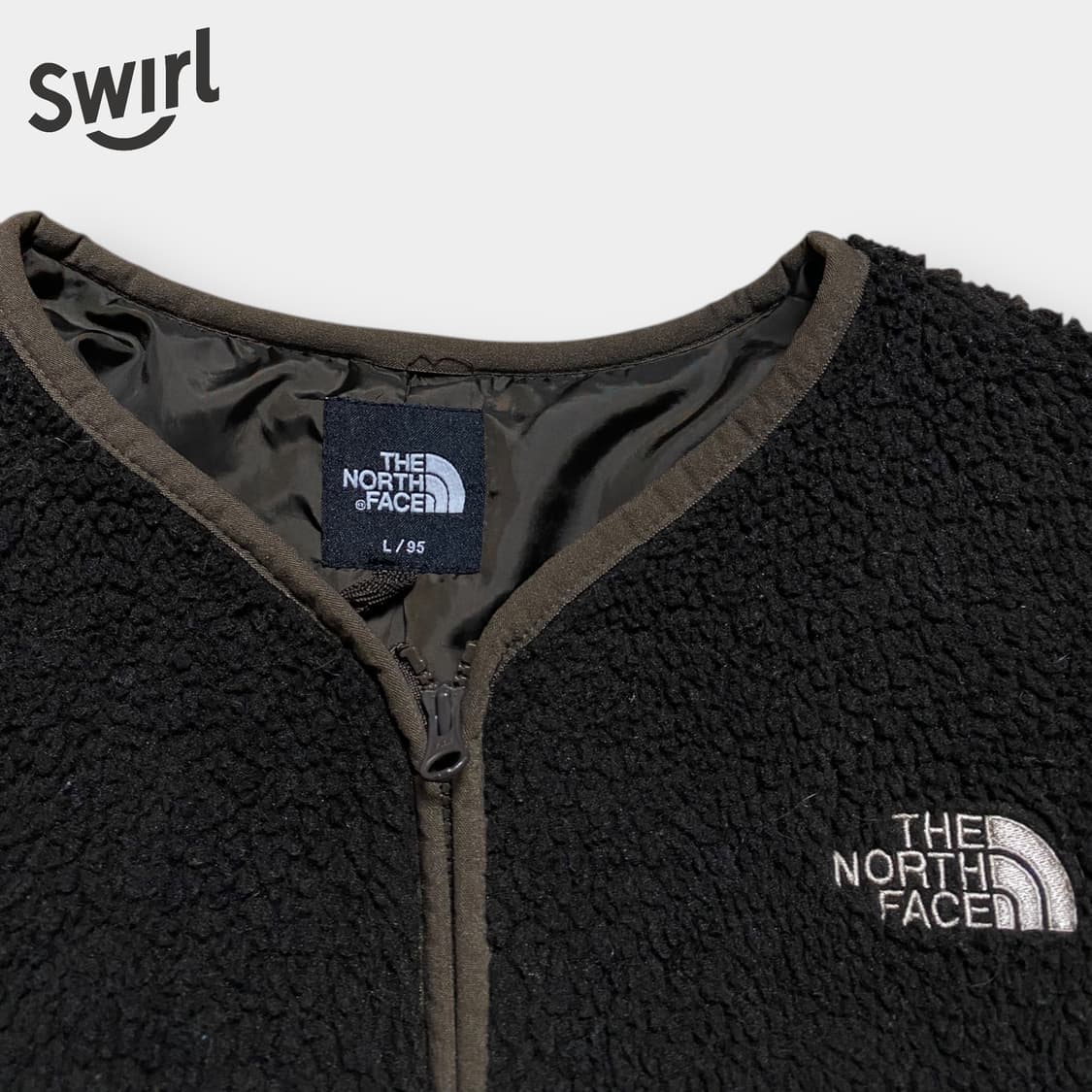 🌊TNF camper fleece cardigan 상품이미지4