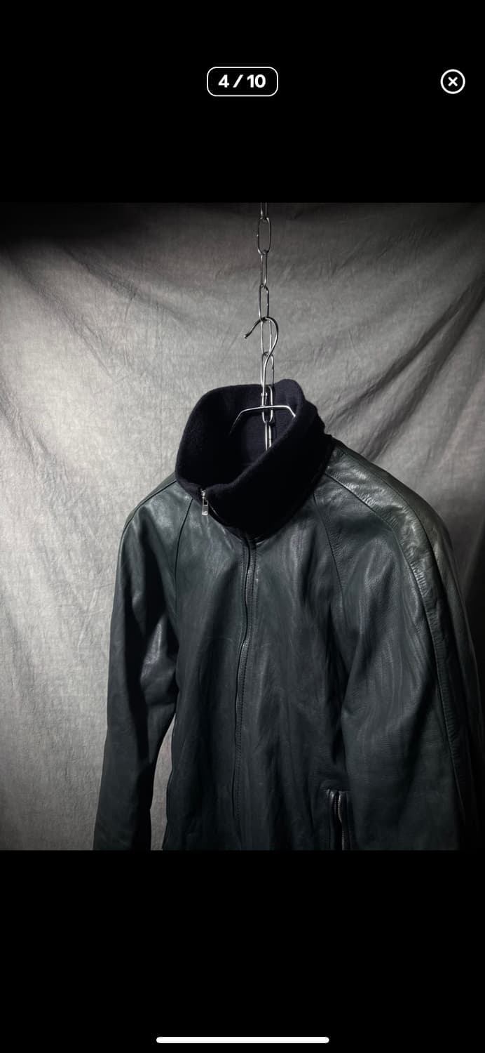 The viridi anne leather jacket 상품이미지4