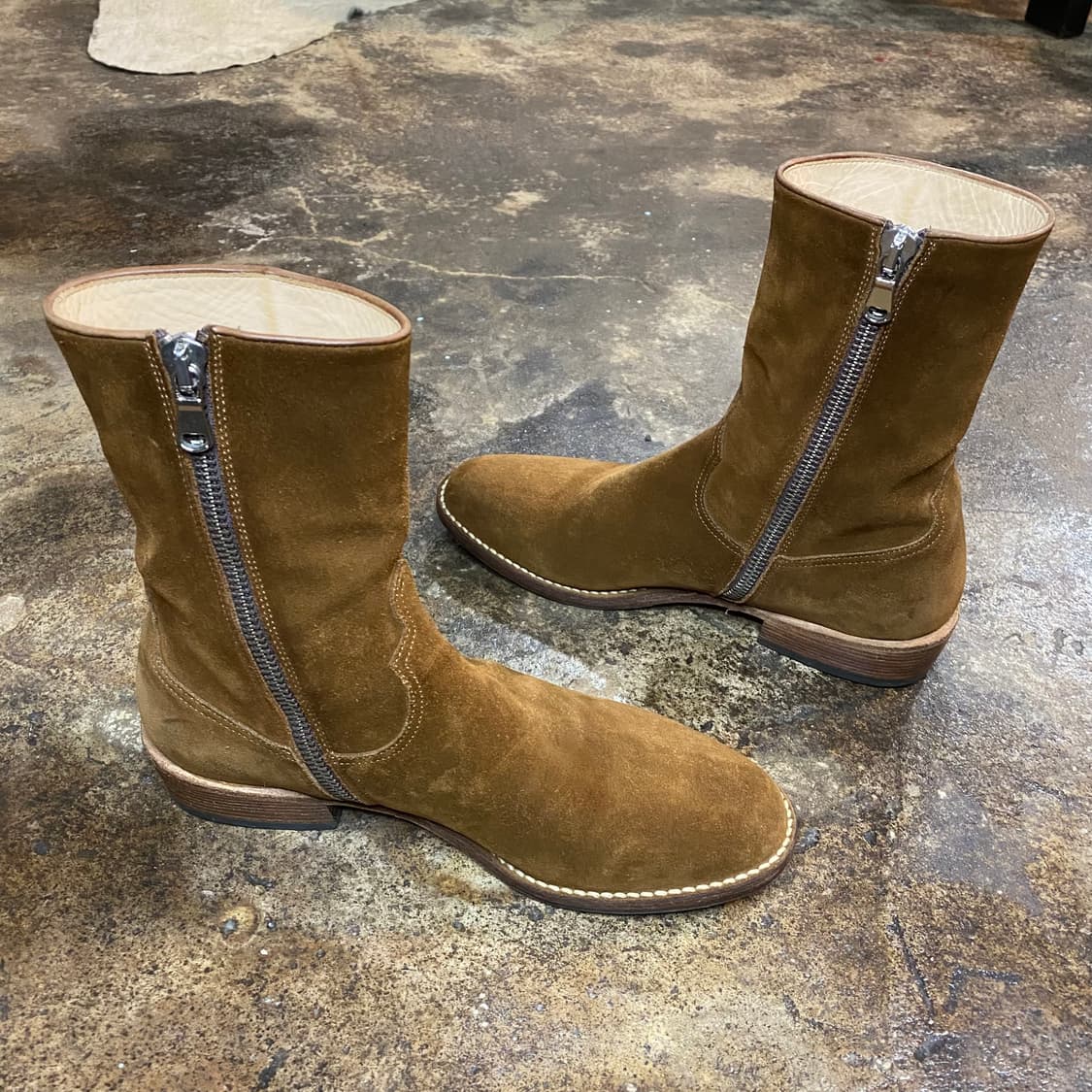 (43) 논네이티브 스웨이드 부츠 브라운 상품이미지5