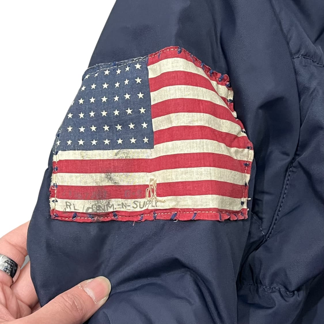 데님앤서플라이 성조기 패치 패딩 s08474 상품이미지6