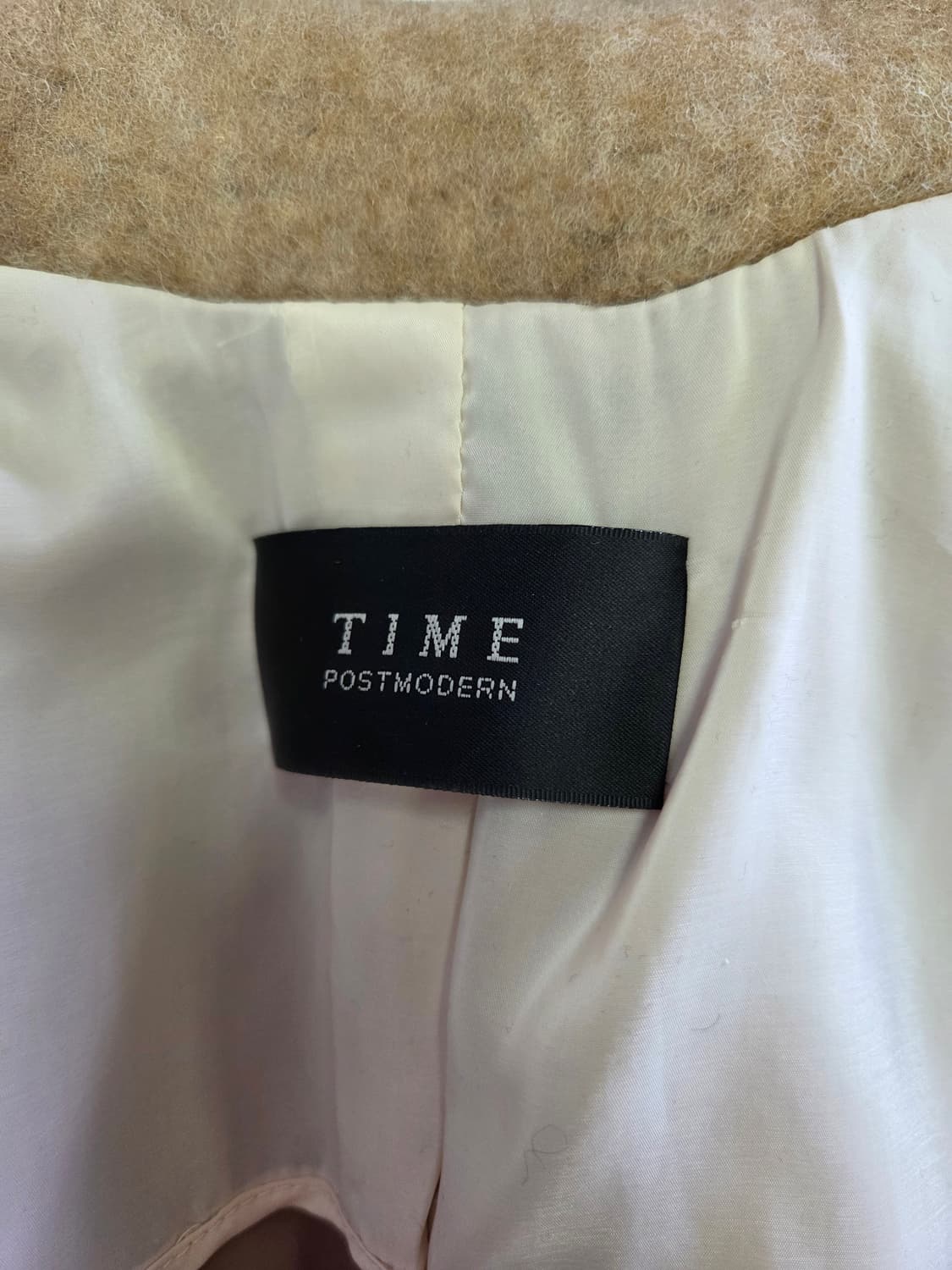 TIME 모 자켓 베이지S #  상품이미지7