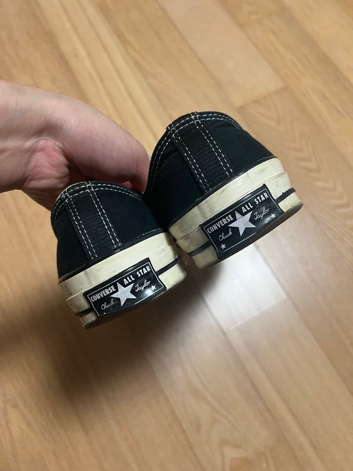 [275] 컨버스 척테일러 블랙 상품이미지3