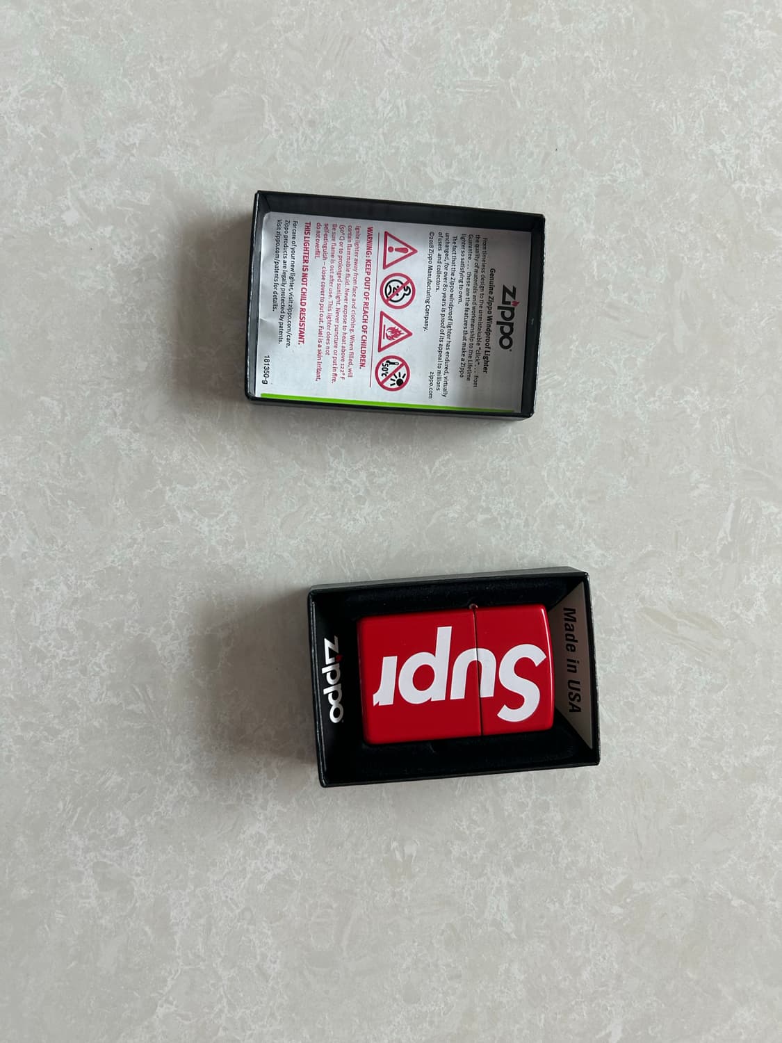 Supreme Zippo Windproof Lighter 상품이미지1