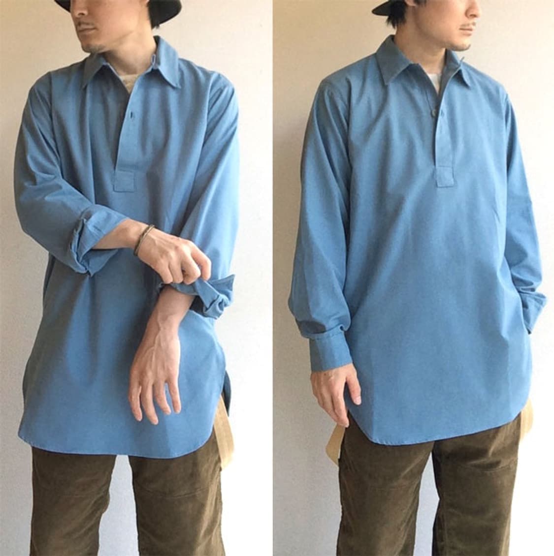 60s Swedish Military Sleep Shirt 상품이미지6