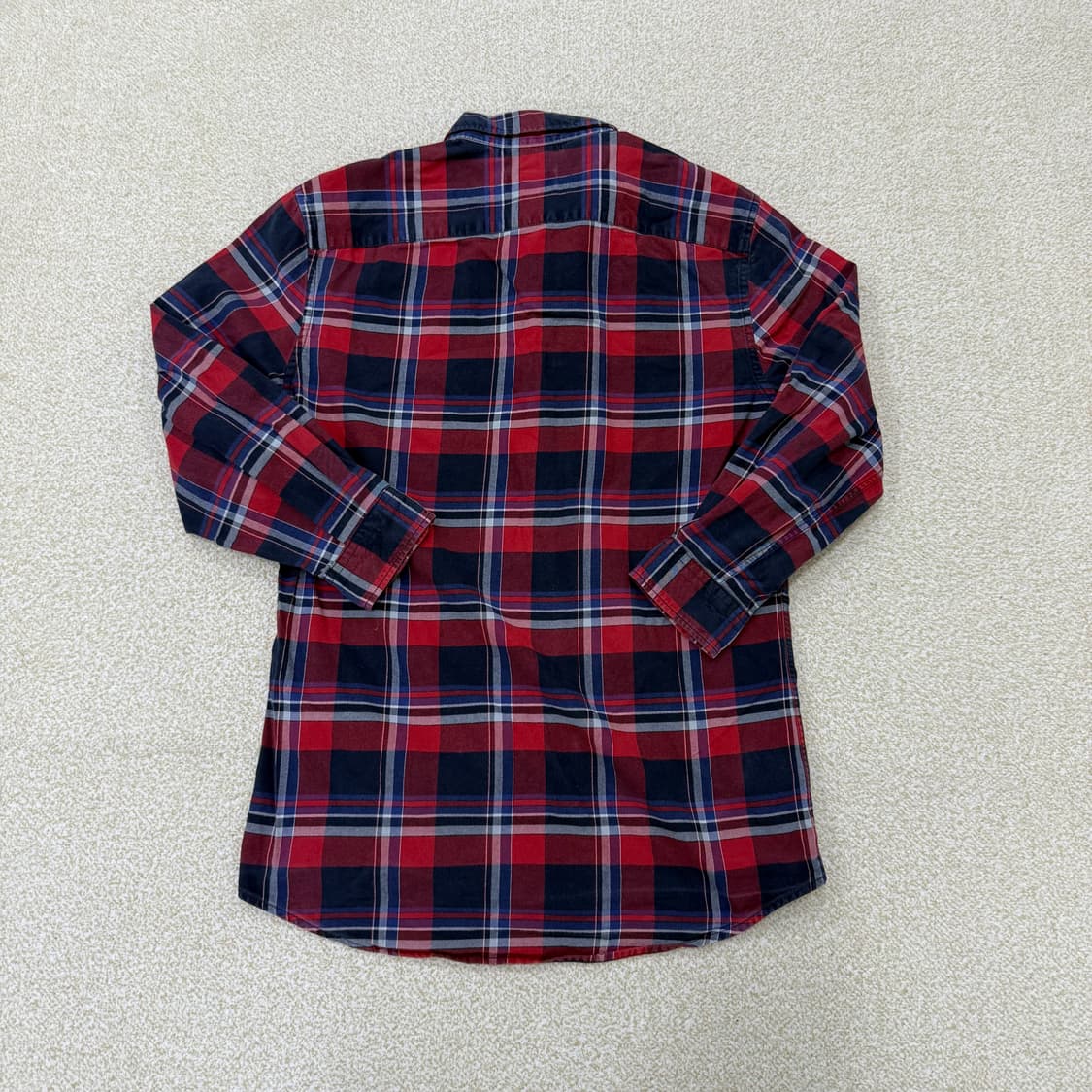 [38] 라코스테 슬림핏 체크셔츠 0115T1 상품이미지2