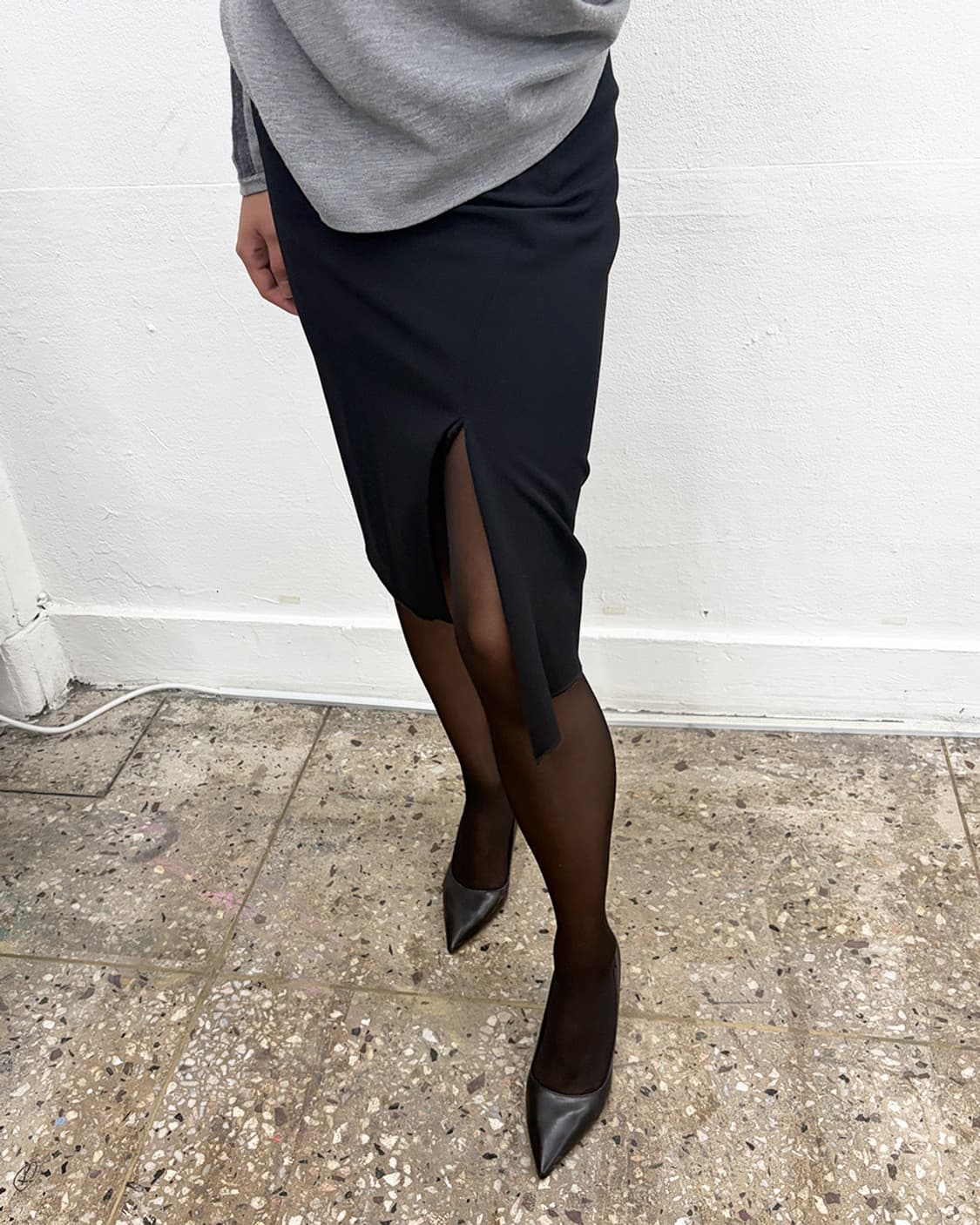 안나 몰리나리 슬릿 스커트 상품이미지4