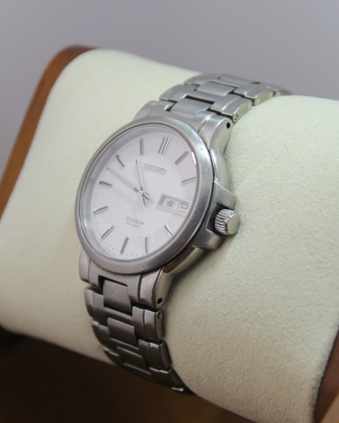 [Seiko] 세이코 티타늄 데이데이트 워치 상품이미지5