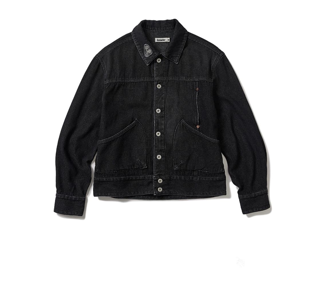 카락터(공용)Sphinx Denim Short Trucker Jacket 상품이미지3