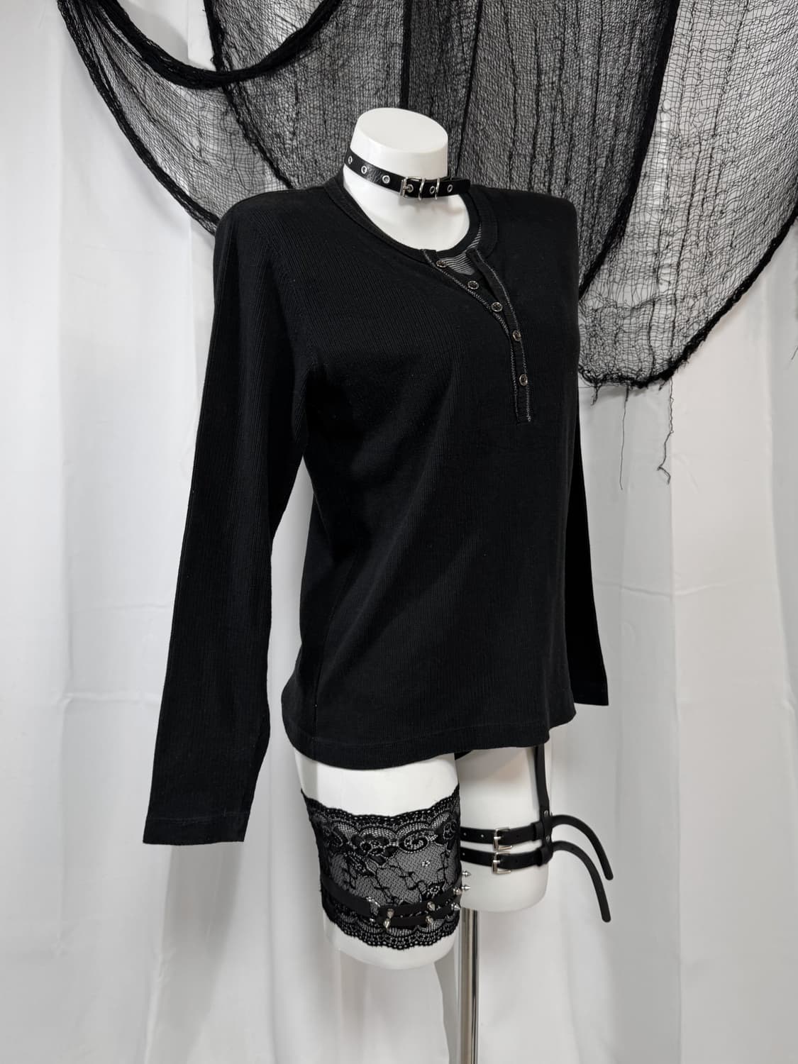 black layered t-shirt 상품이미지3