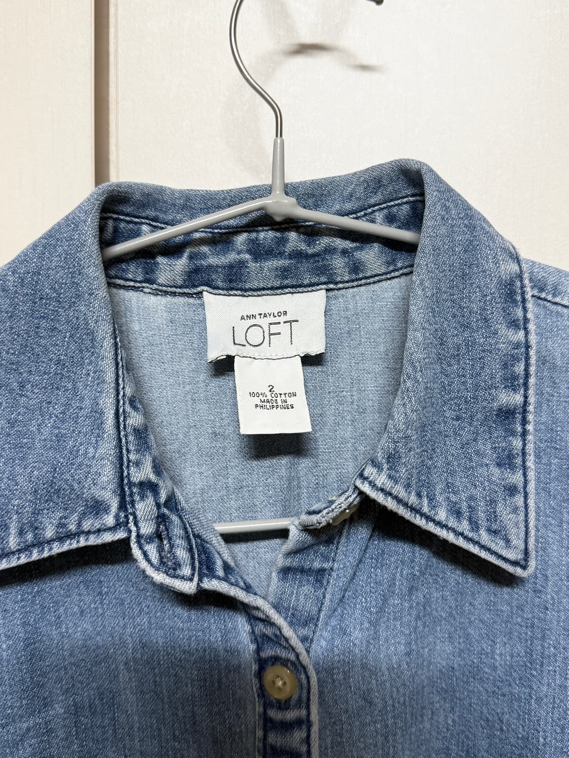 로프트 데님 셔츠 상품이미지3