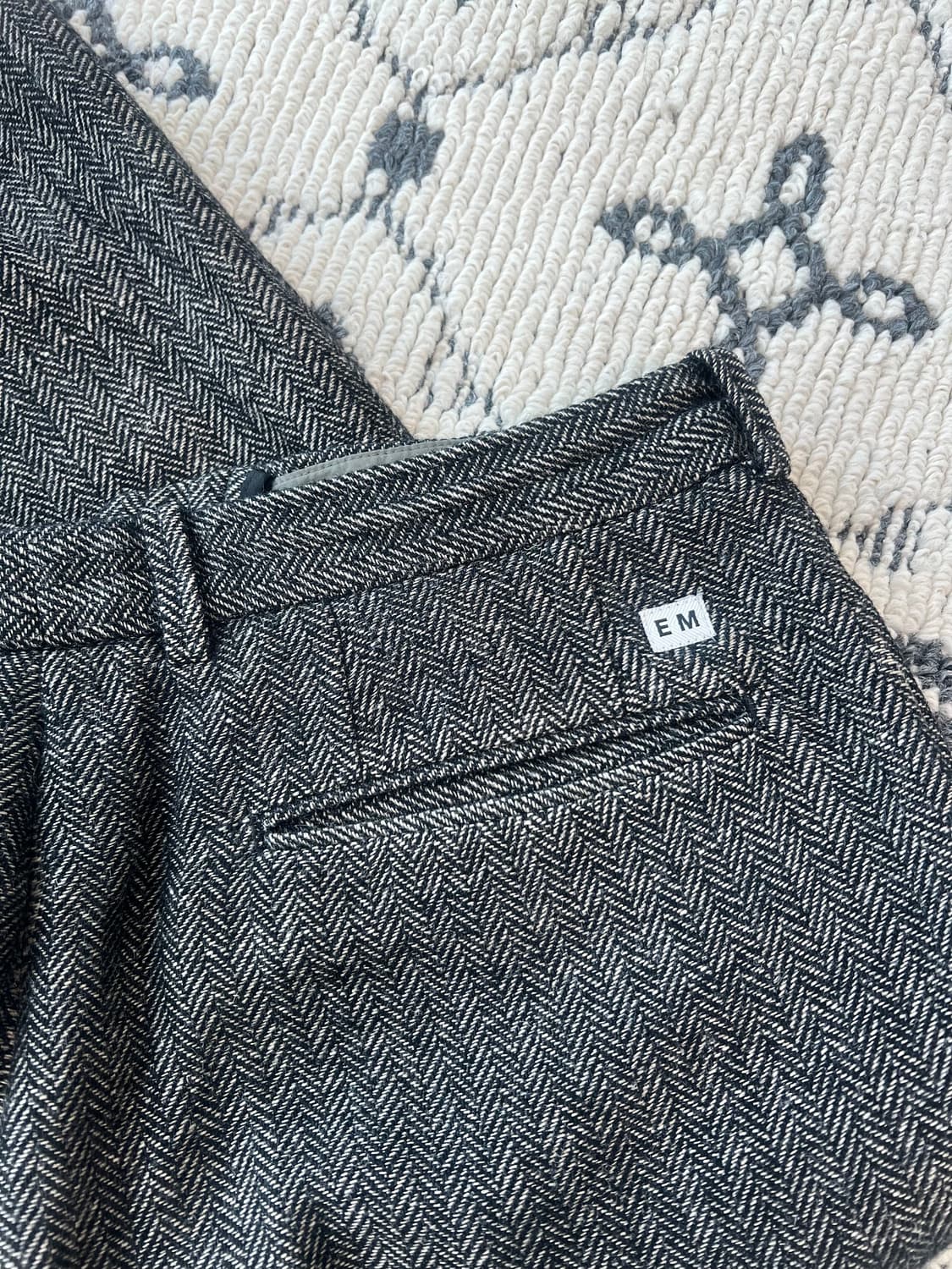 ends and means wool linen pants 상품이미지3