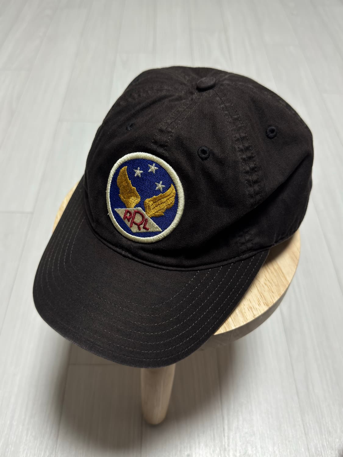 RRL 더블알엘 윙 볼캡 블랙 상품이미지3