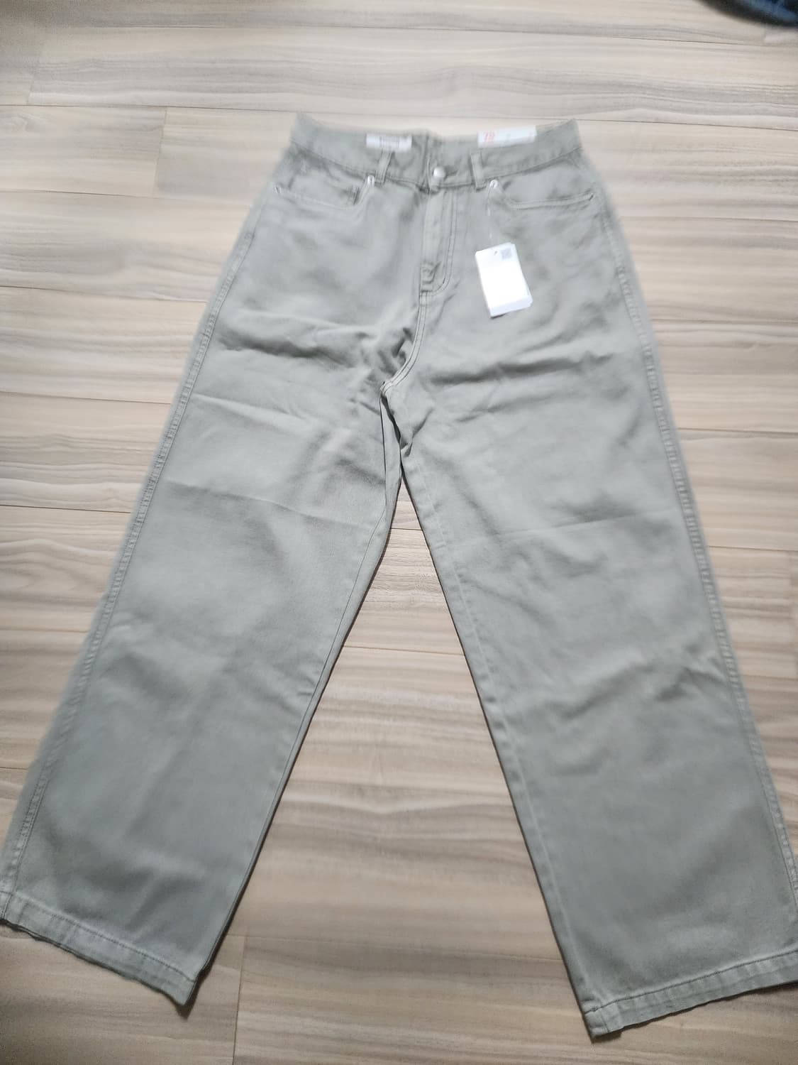 에잇세컨즈가먼트다잉팬츠바지라이트그레이 상품이미지1