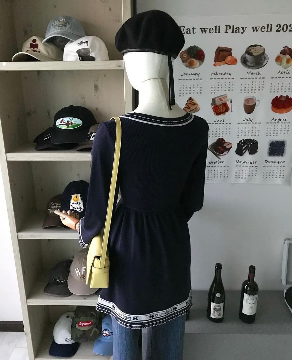 꾸레쥬 니트 미니 원피스 상품이미지8