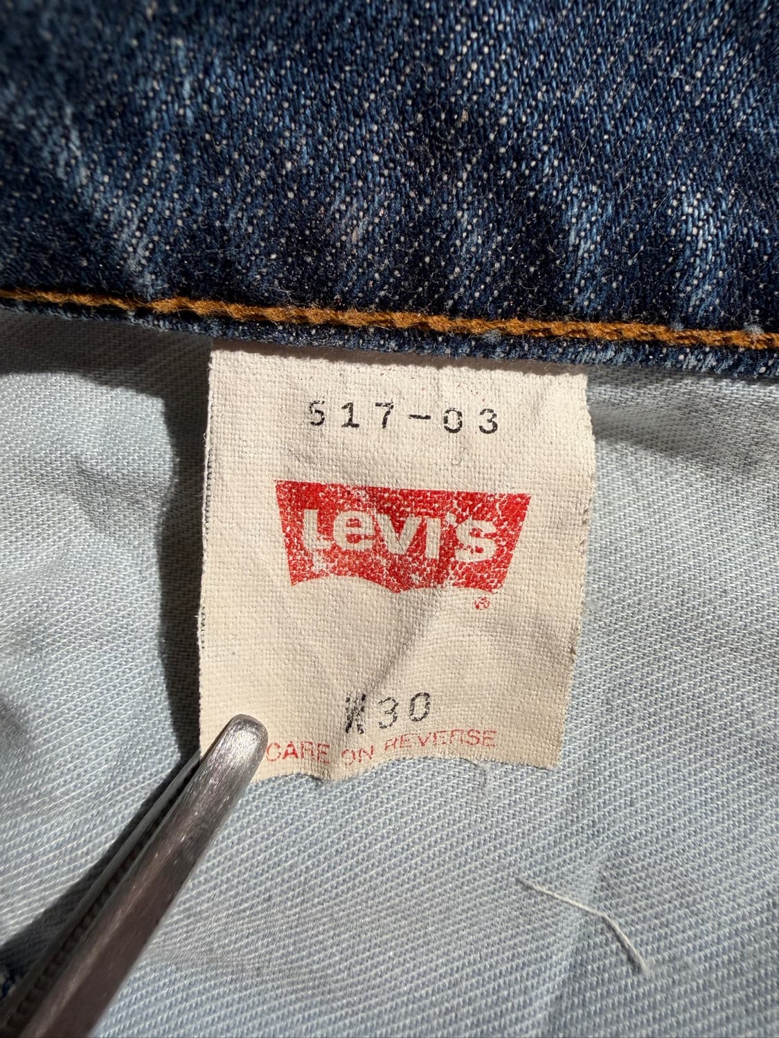 90's Levi's 517 (29, Made In Japan) 상품이미지7