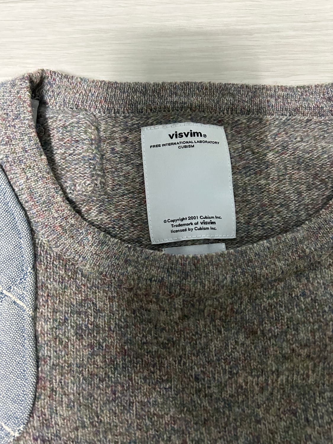 비즈빔 visvim 패치 니트 상품이미지2