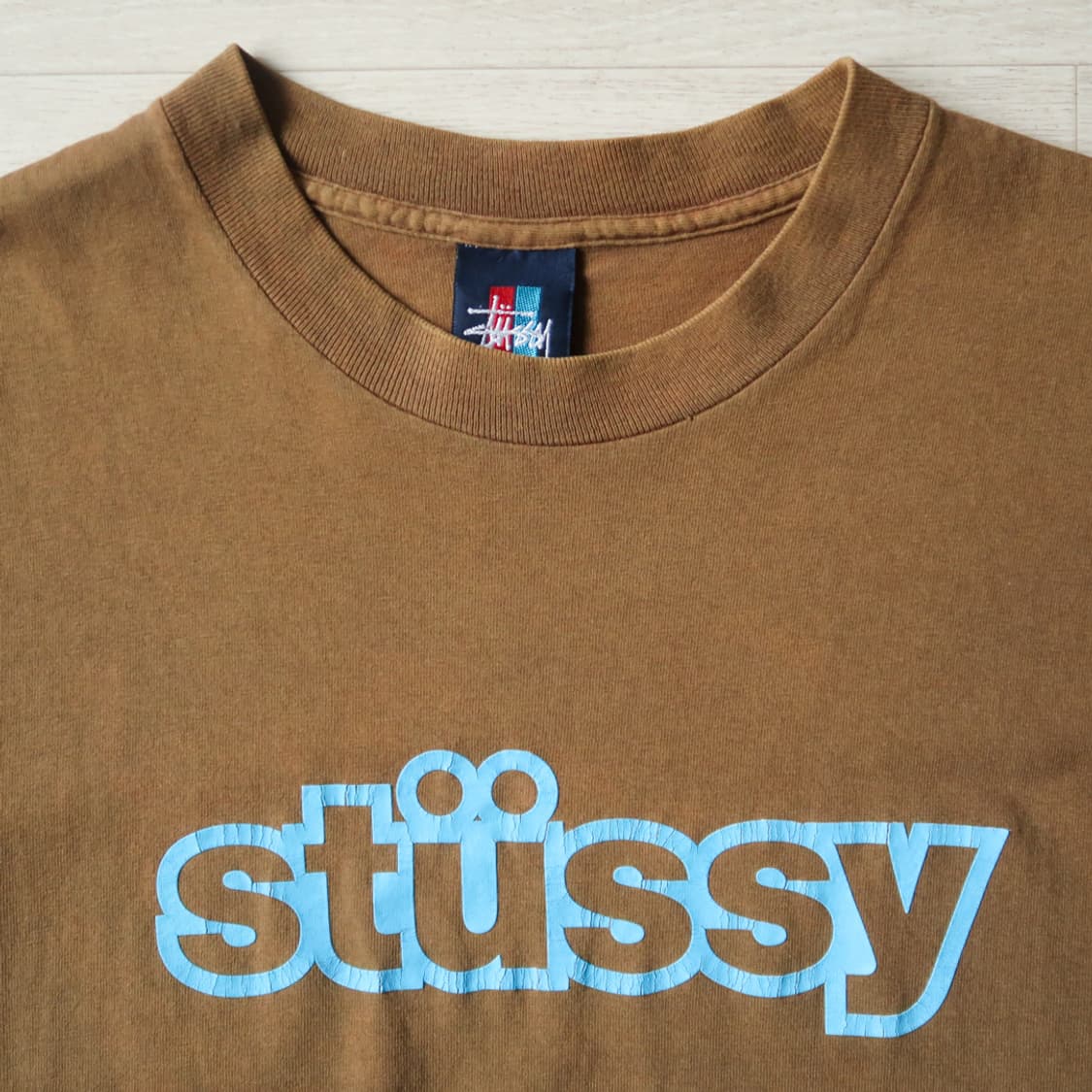 [Made in U.S.A] 빈티지 90s 스투시 프린팅 티셔츠 상품이미지1