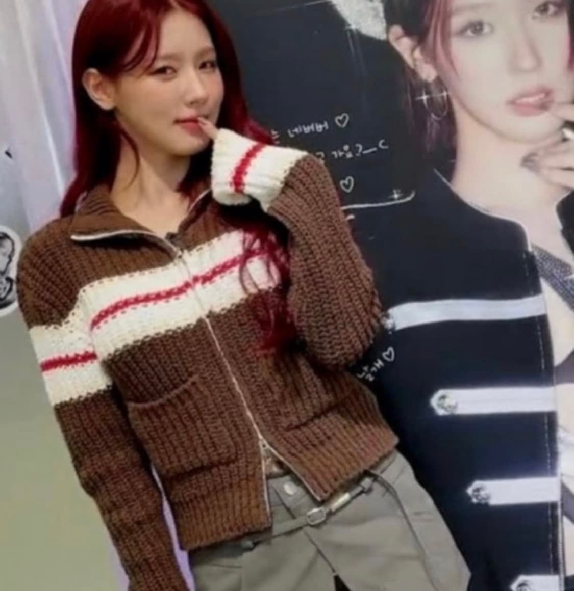 기준 Line Knit Jacket 라인 니트 자켓 상품이미지3