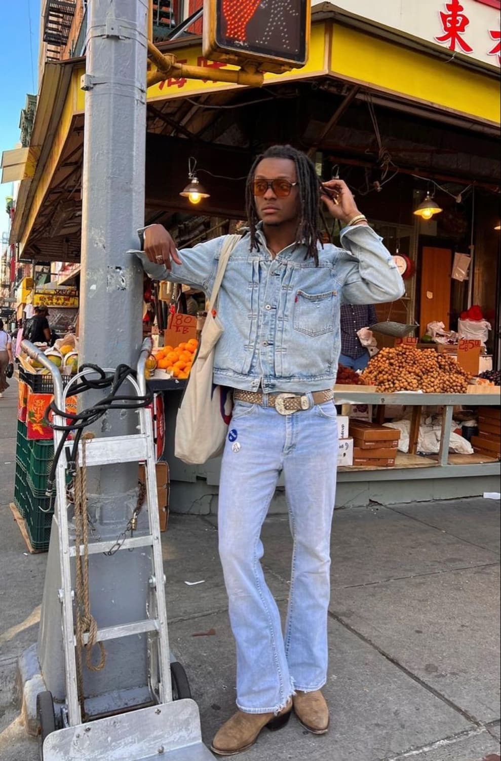 80's USA Made 빈티지 리바이스 646 벨바텀 부츠컷 오렌지탭 상품이미지10