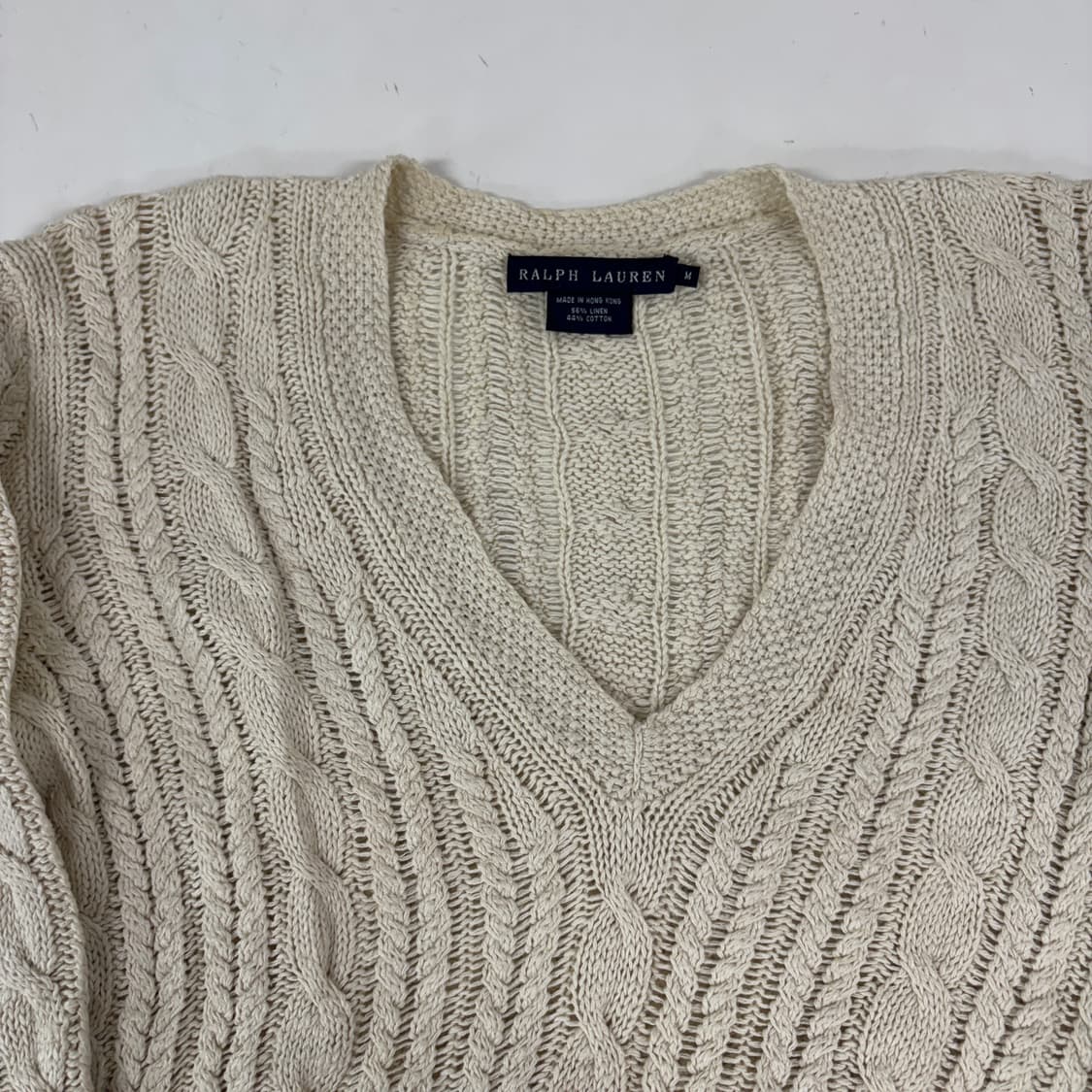 폴로 브이넥 니트  상품이미지4