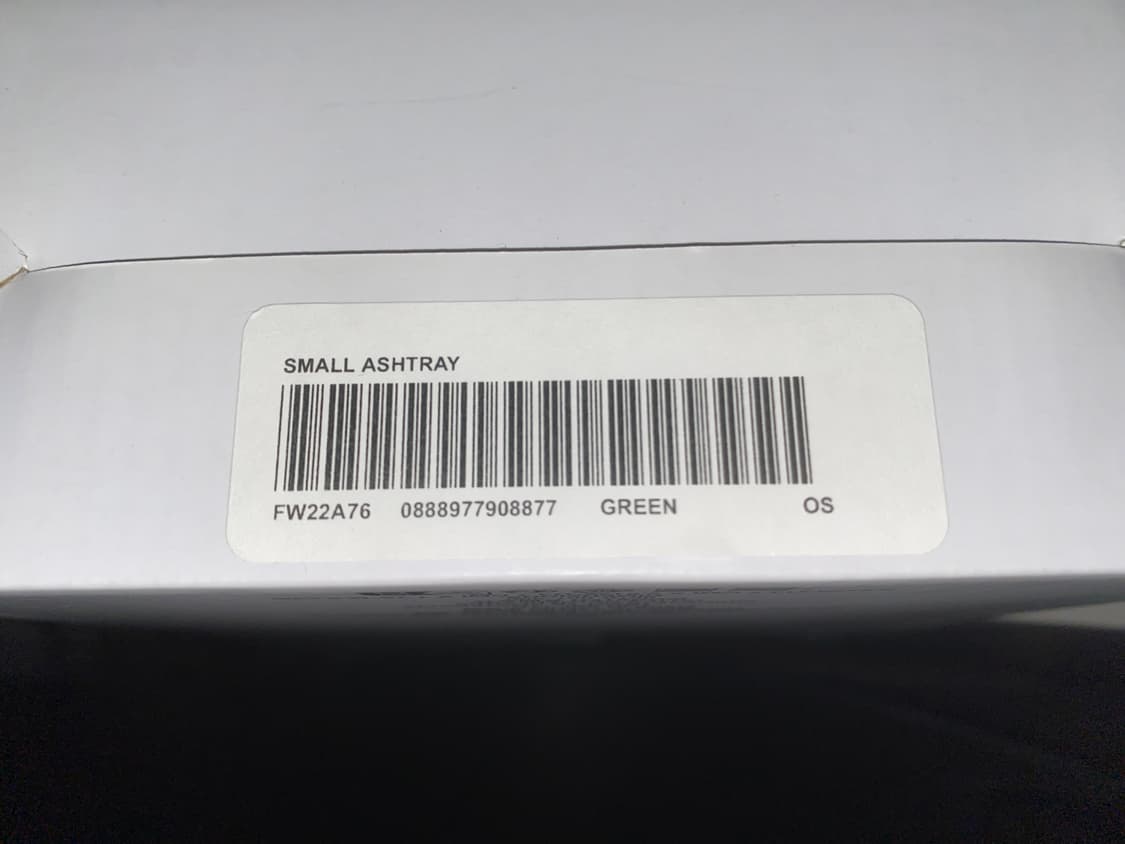 [OS] 슈프림 SMALL ASHTRAY GREEN 상품이미지3