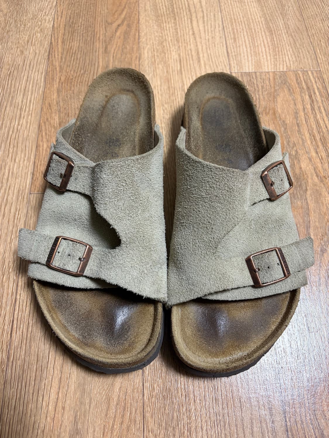 [280]버켄스탁 취리히 타우페 슬리퍼 샌들 상품이미지1