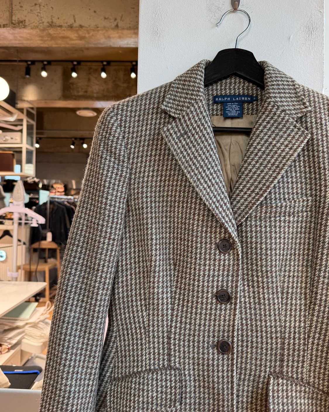 폴로 랄프로렌 브라운 하운드투스 3b 블레이저 자켓  상품이미지4