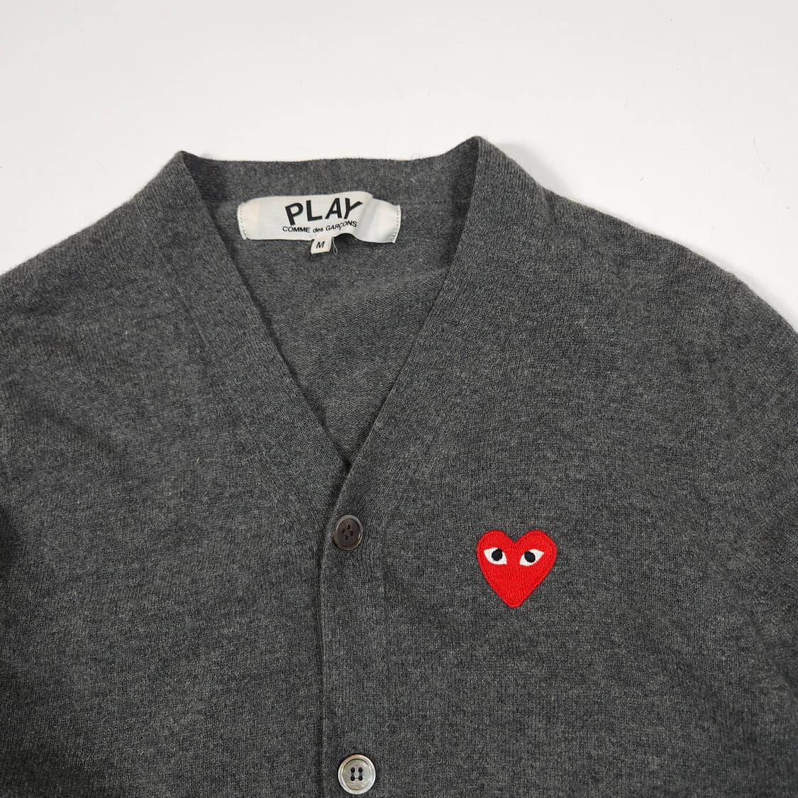 꼼데가르송 레드와펜 가디건 상품이미지2