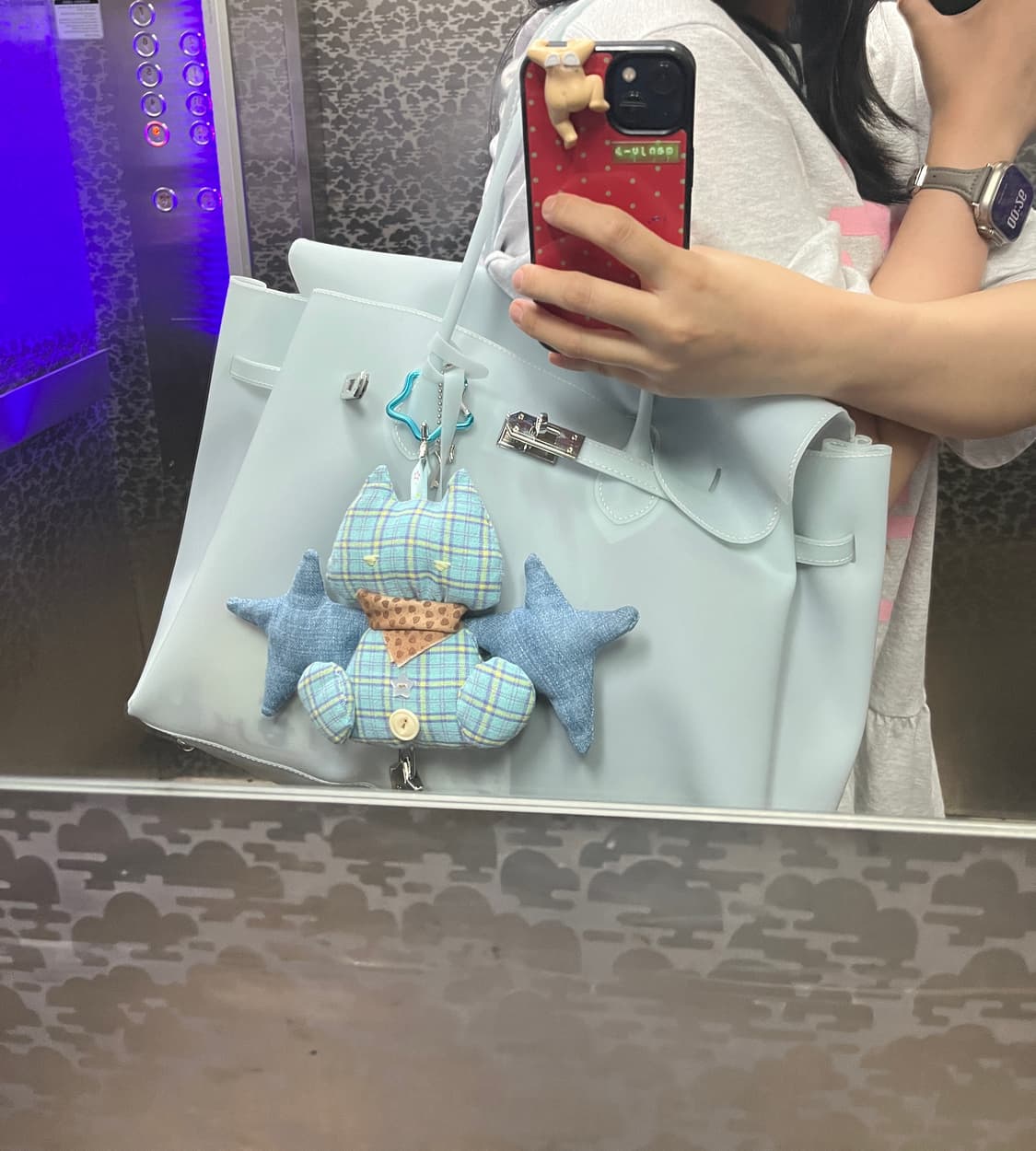 Meyome only ice blue 젤리버킨 🧊 상품이미지3
