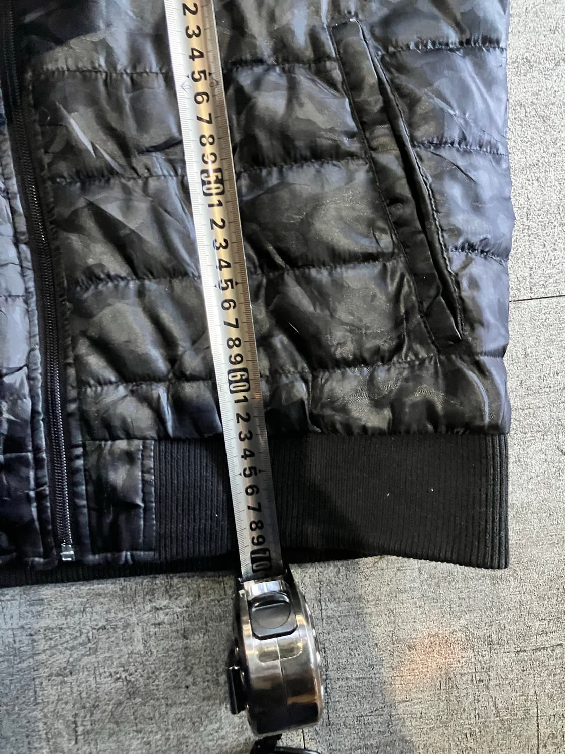 일본빈티지 Mfeditorial 올드스쿨스트릿 퀄티드 패딩자켓 유광 상품이미지3