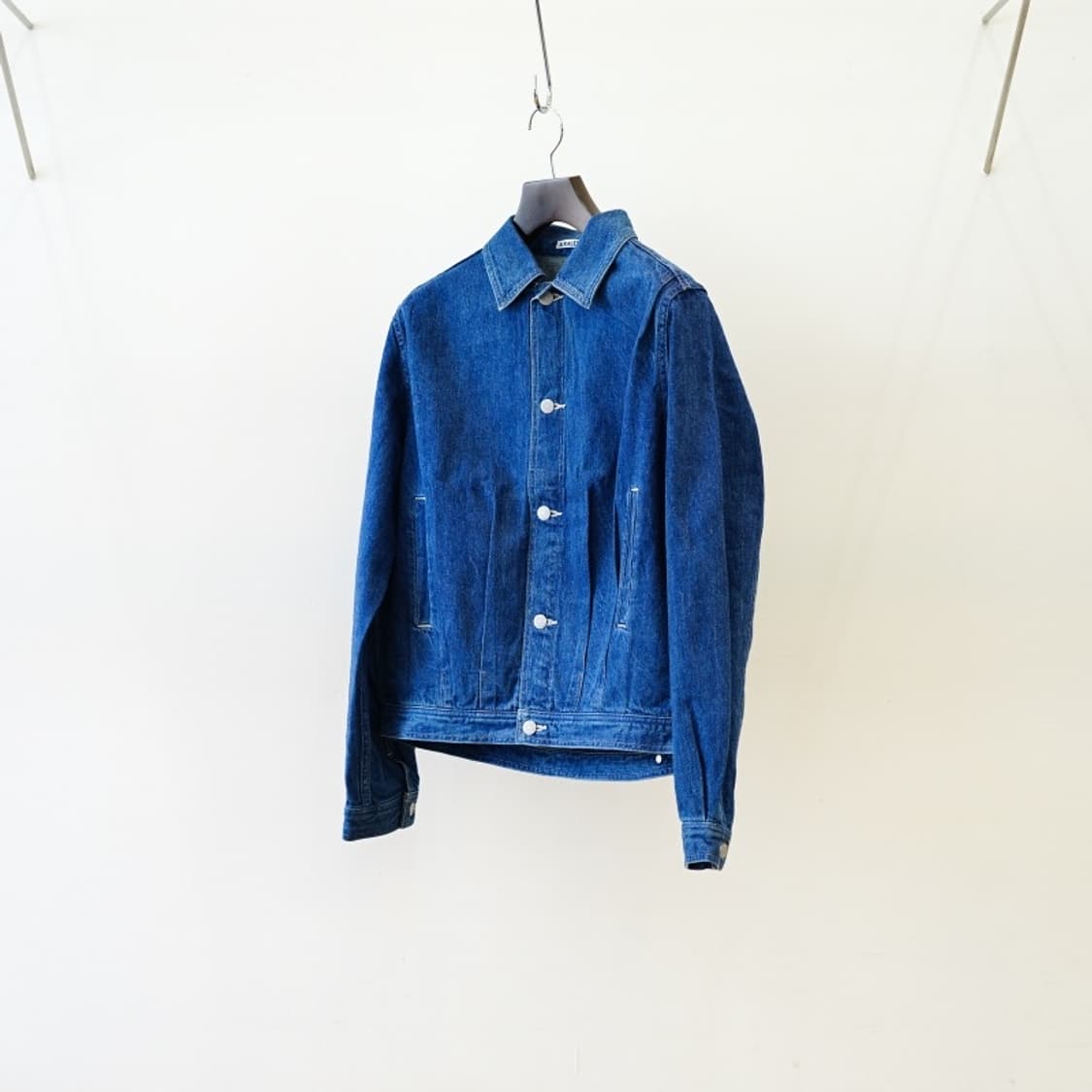 오라리 / 셀비지 라이트 데님 블루종 상품이미지4