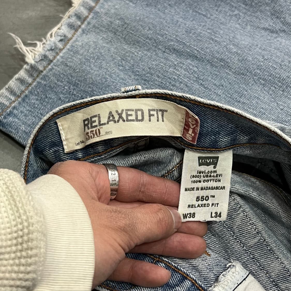  리바이스 550 데님 팬츠 y15234 상품이미지7
