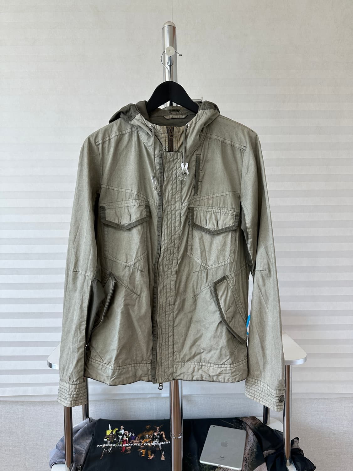 90s 마리떼 프랑소와 저버 유틸리티 자켓 상품이미지1