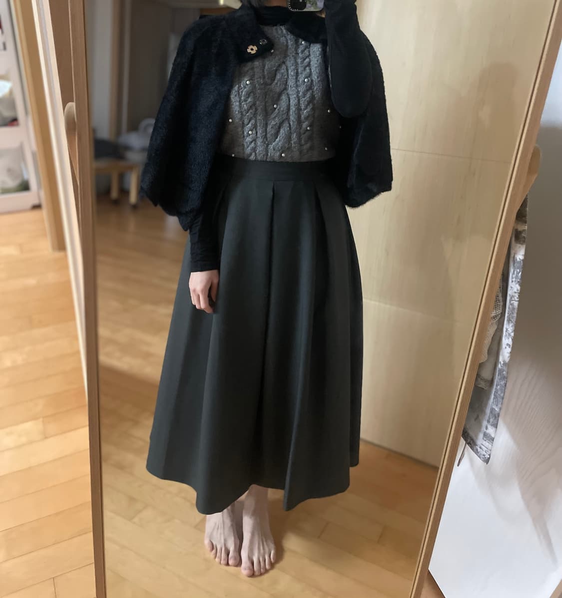 퍼 케이프 코트 퍼자켓 라보빈티지 서쿠키 프레클 사가폭스 밍크 퍼코트 상품이미지7