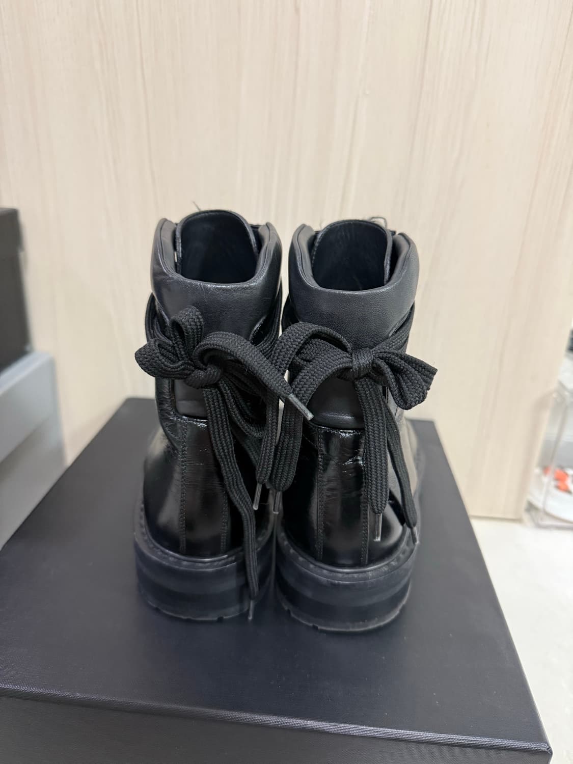 생로랑 블랙 워커 부츠 36 상품이미지3