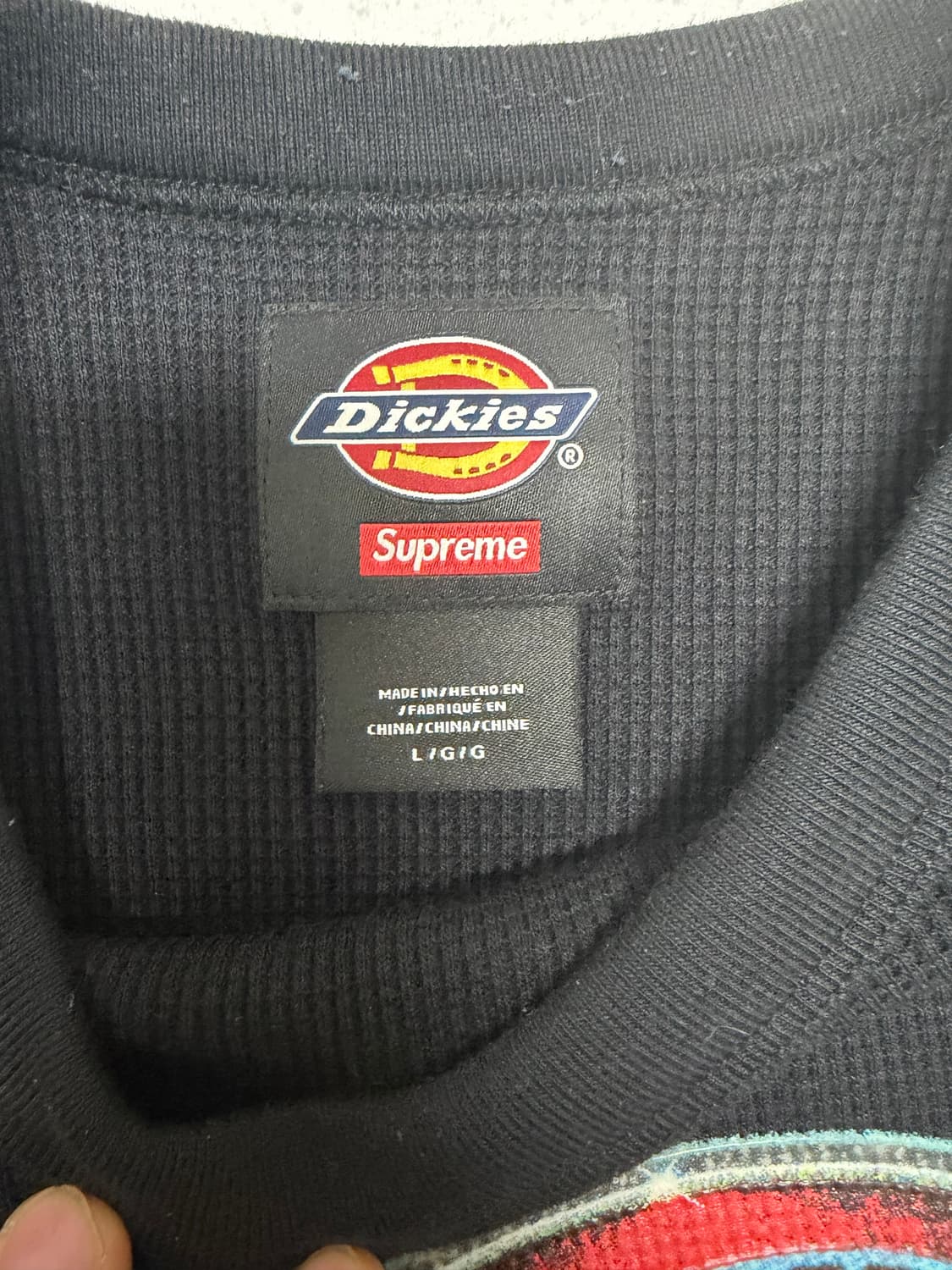 슈프림 x 디키즈 써멀 롱슬리브 상품이미지2