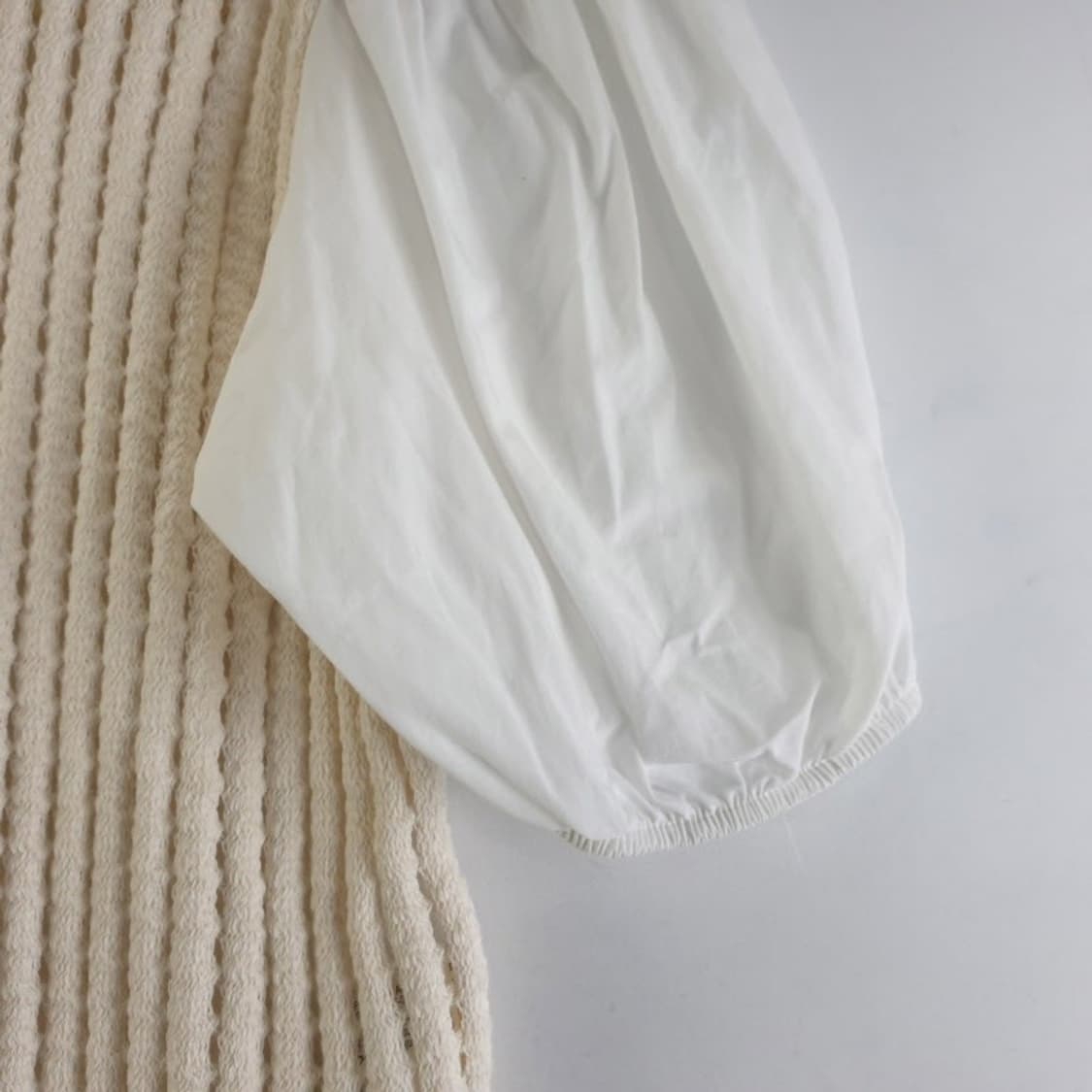 ZARA 여성M 뜨개 블라우스 새상품 M5914 상품이미지3