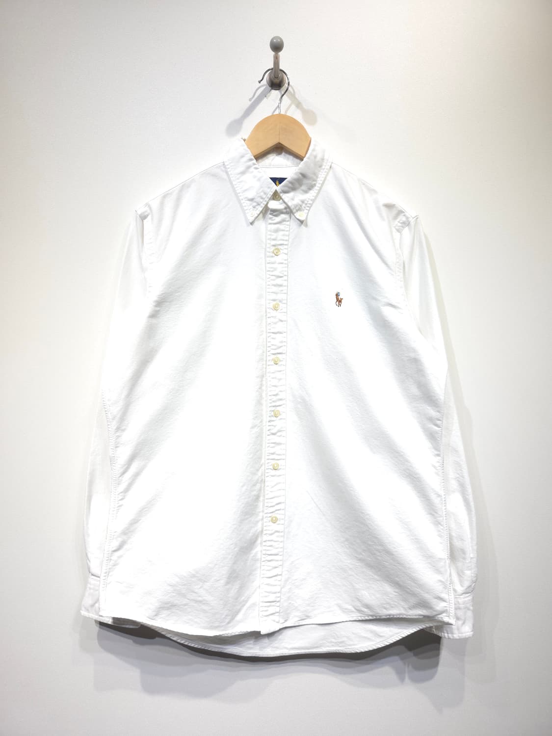 폴로 랄프로렌 화이트 옥스포드 셔츠_M 상품이미지2